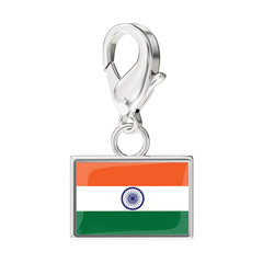 Flag & Map Charms Set