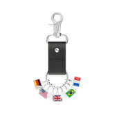 Keychain - Holds 100 Charms (Extra Keyrings Included)