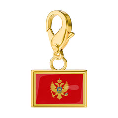 Flag & Map Charms Set