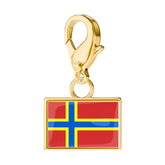 Flag & Map Charms Set (Pre-Order)