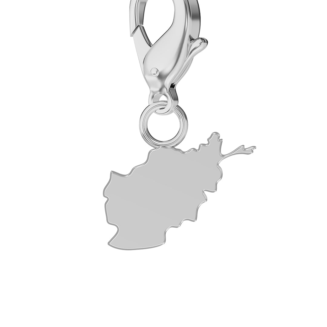 Flag & Map Charms Set