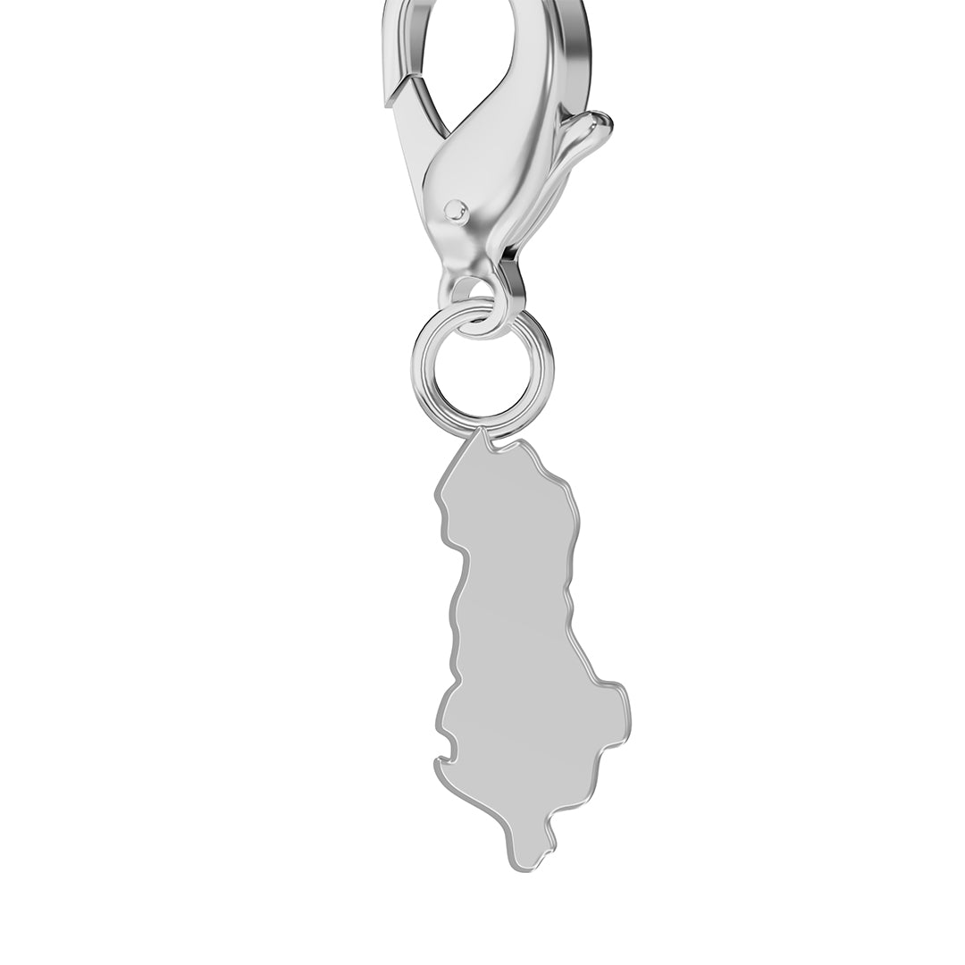 Flag & Map Charms Set