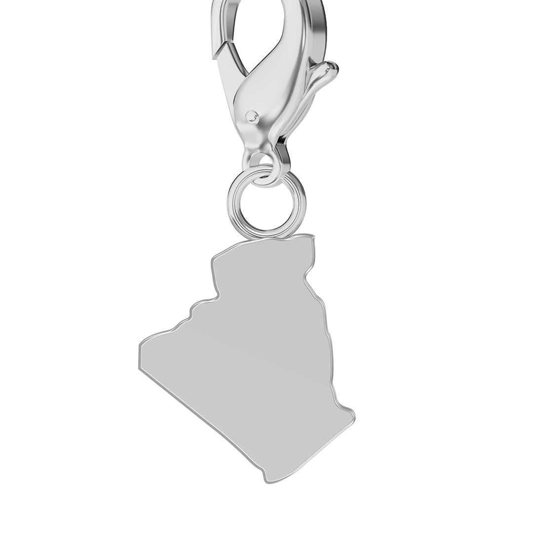 Flag & Map Charms Set