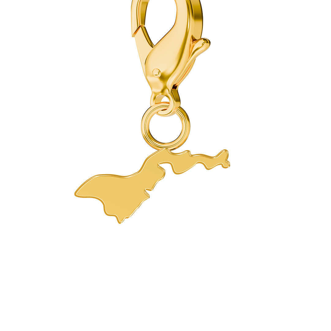 Flag & Map Charms Set