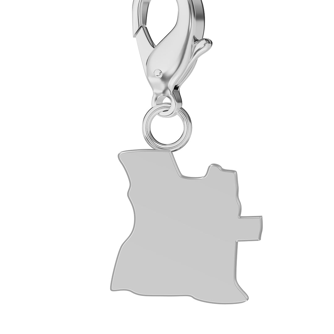 Flag & Map Charms Set
