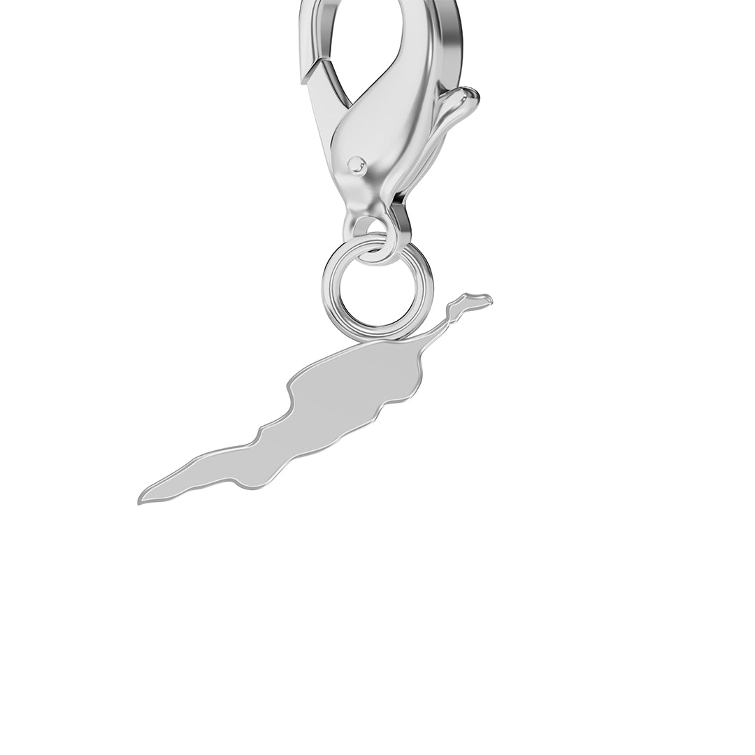 Flag & Map Charms Set