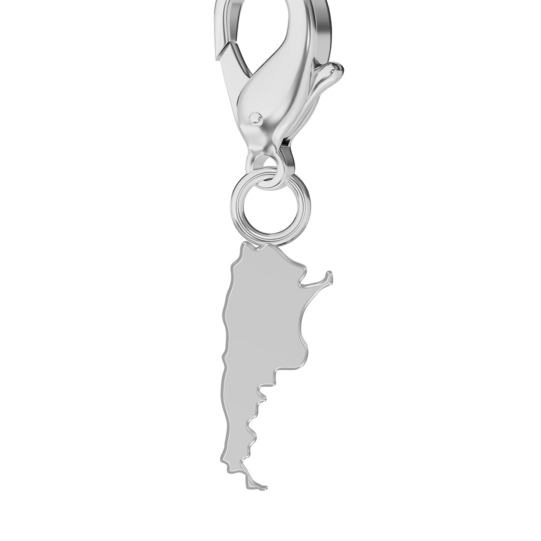 Flag & Map Charms Set