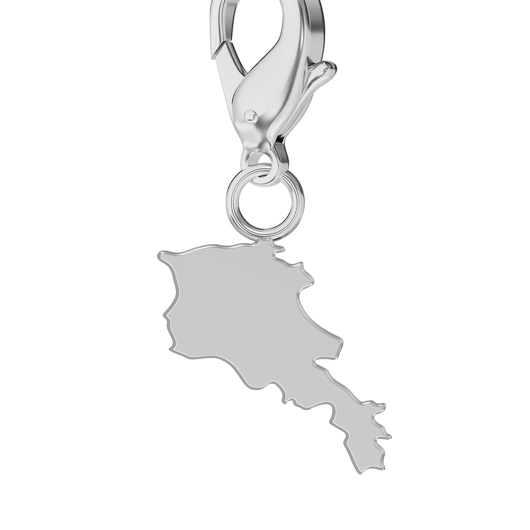 Flag & Map Charms Set