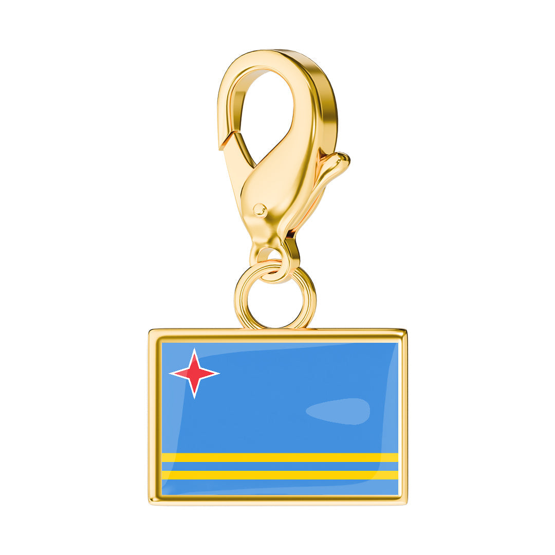 Flag & Map Charms Set (Pre-Order)