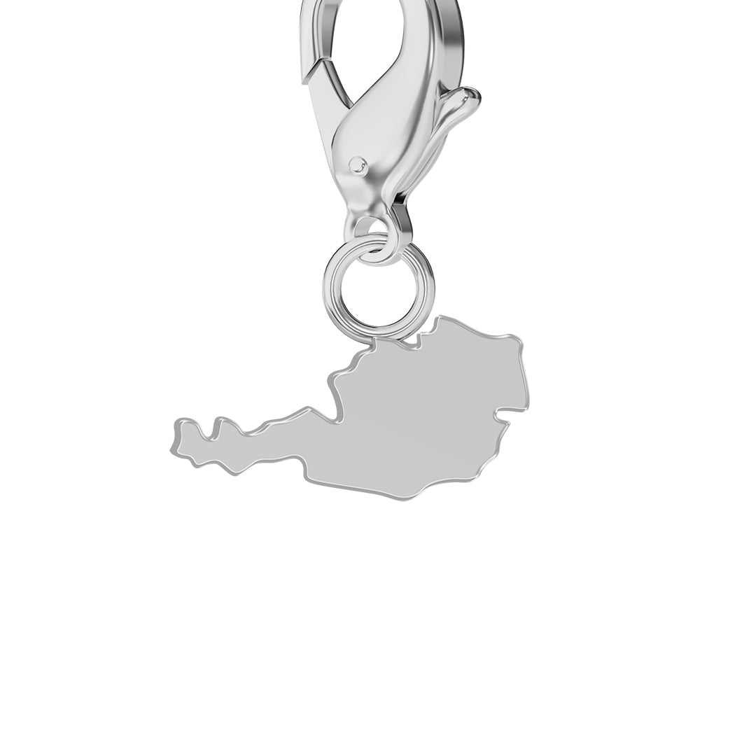 Flag & Map Charms Set