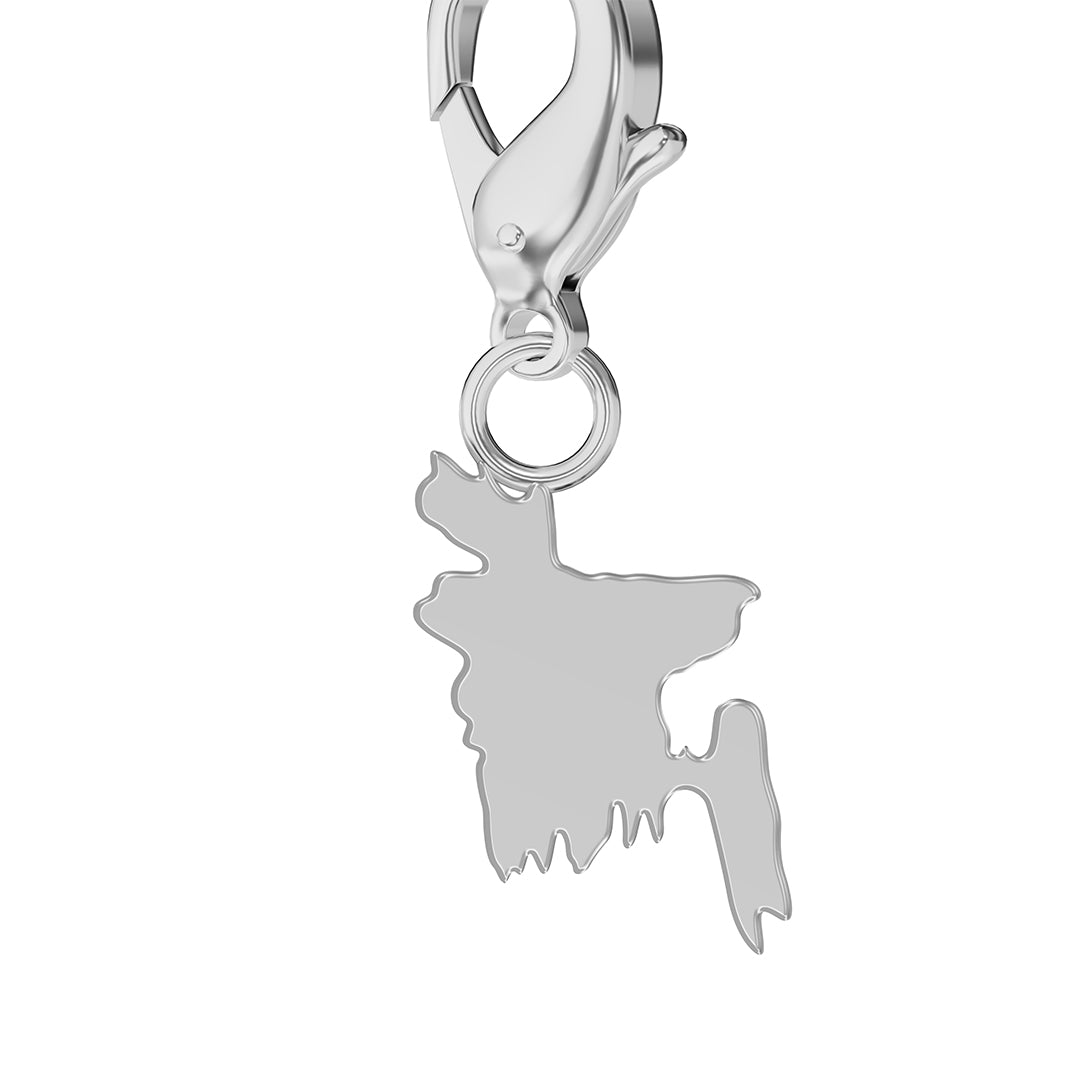 Flag & Map Charms Set