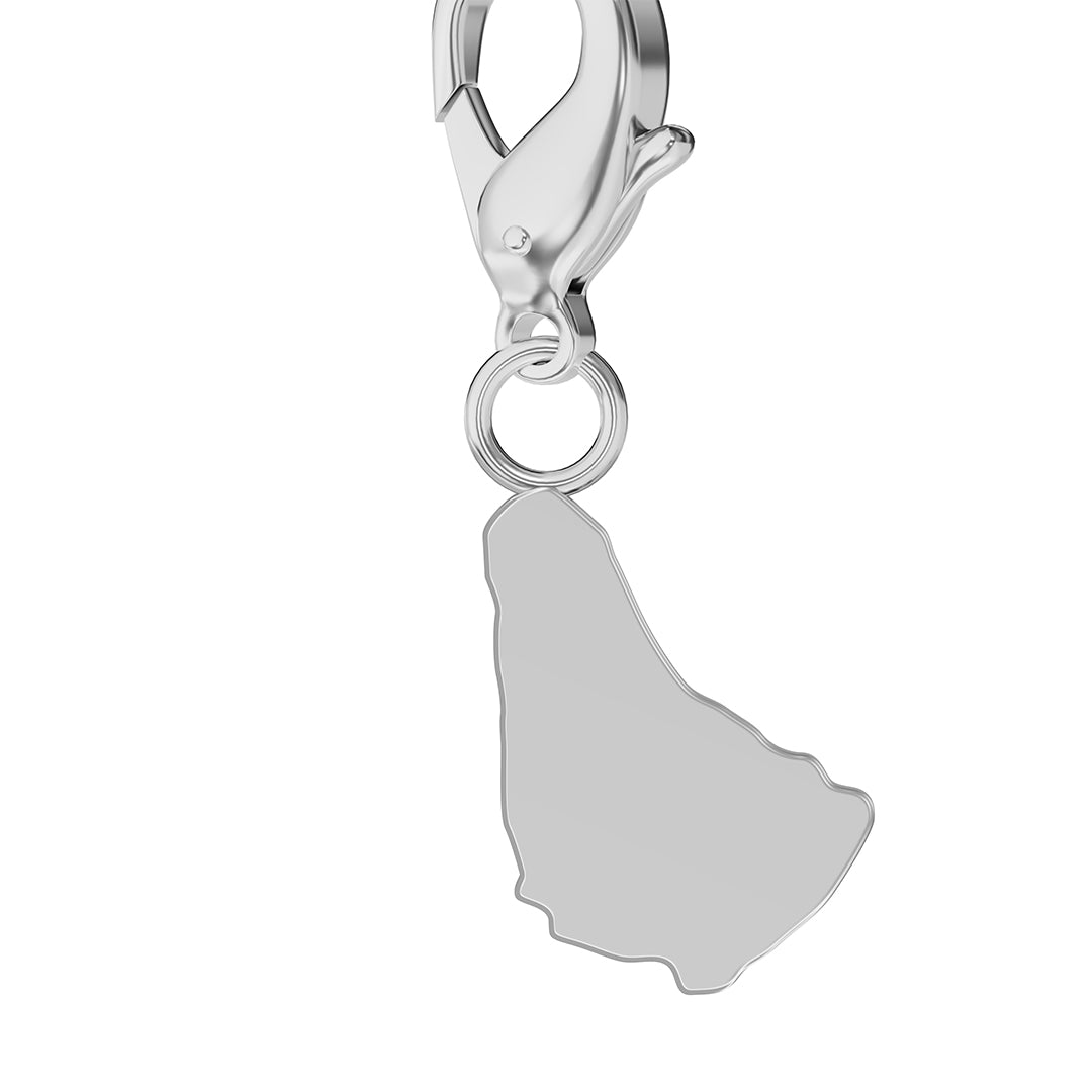 Flag & Map Charms Set