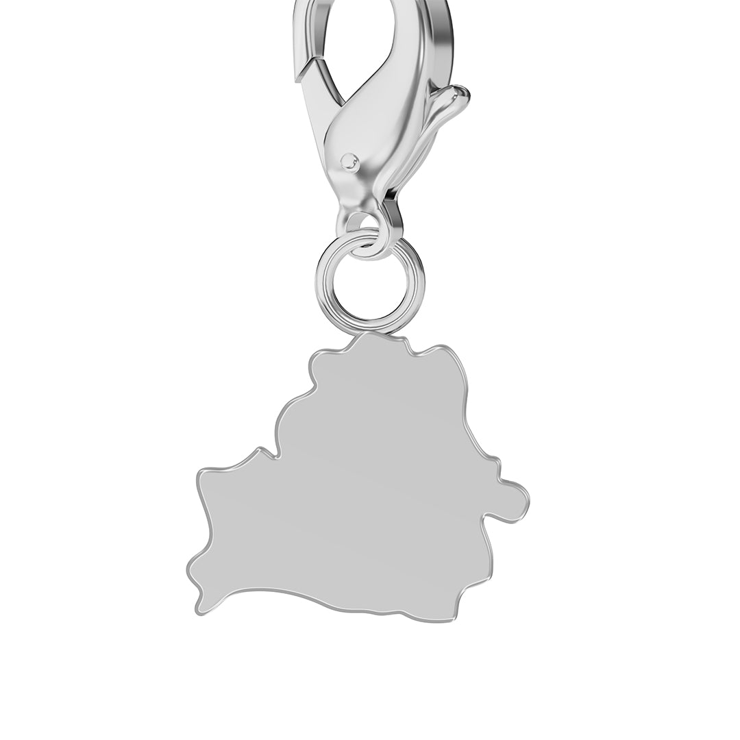 Flag & Map Charms Set