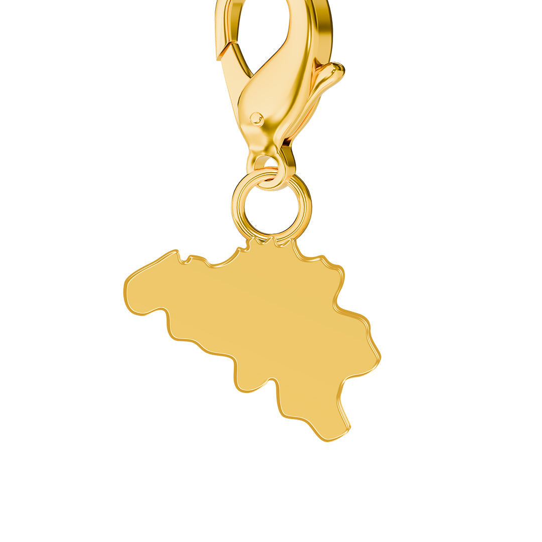 Flag & Map Charms Set