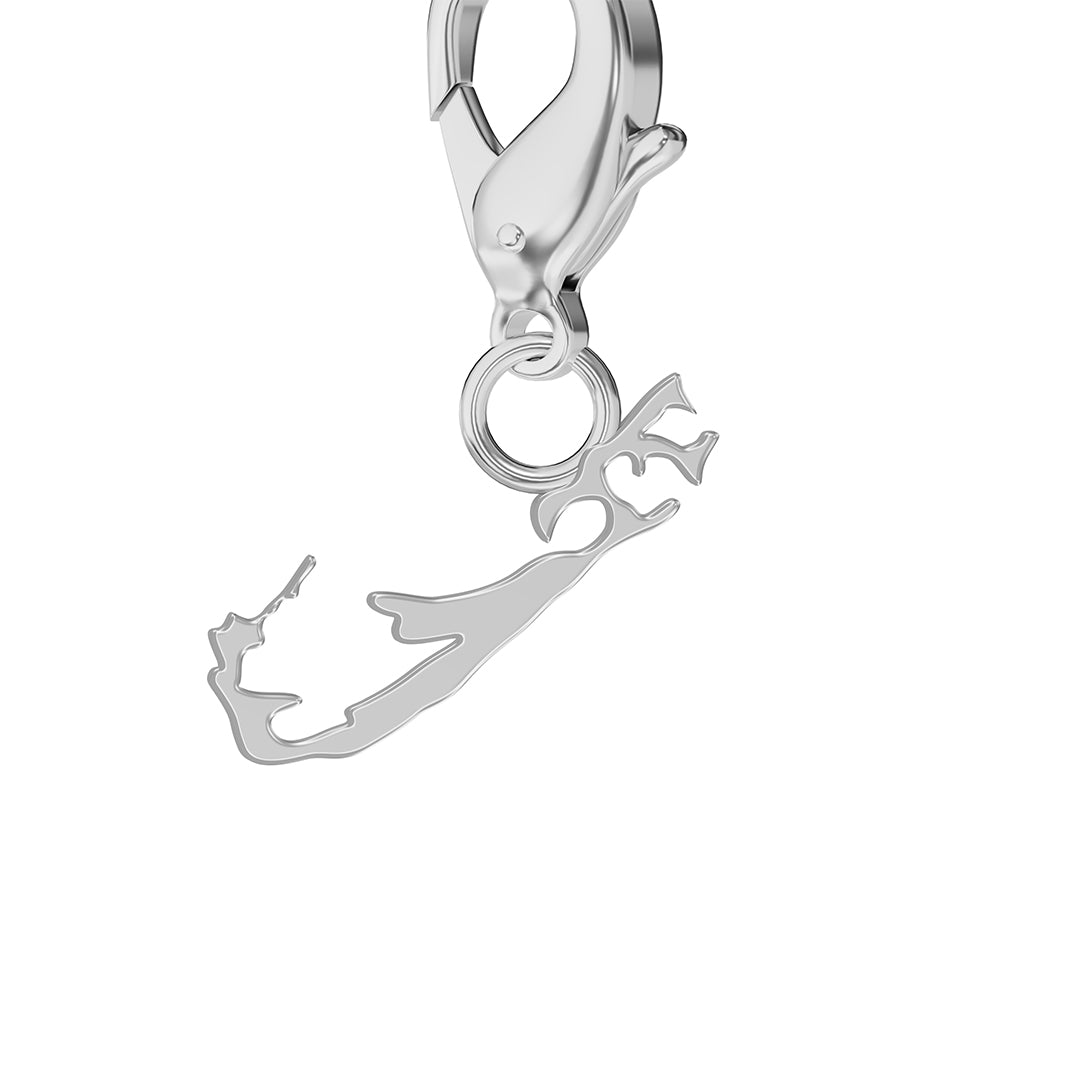 Flag & Map Charms Set