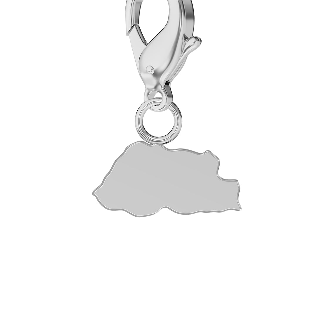 Flag & Map Charms Set