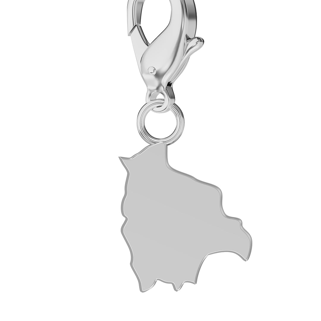 Flag & Map Charms Set