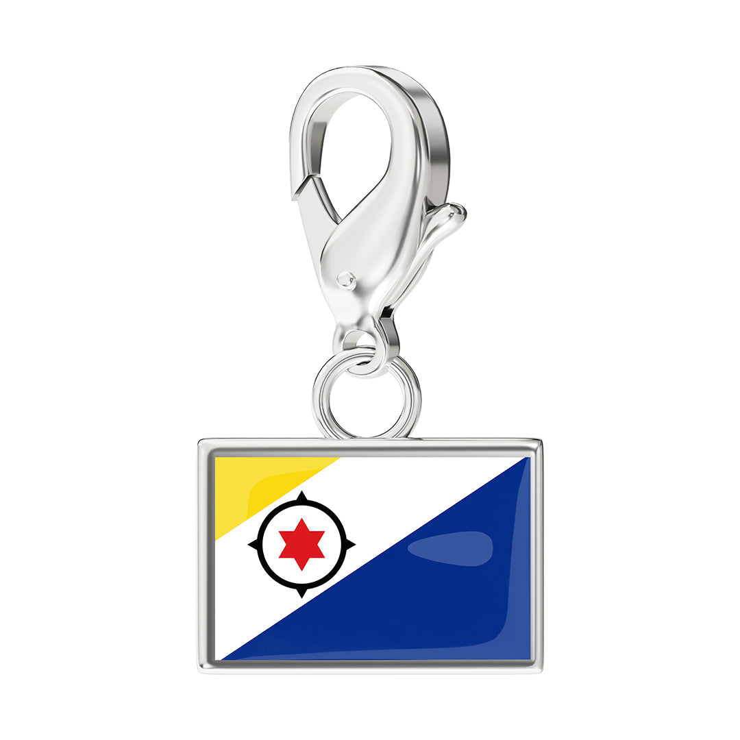 Flag & Map Charms Set