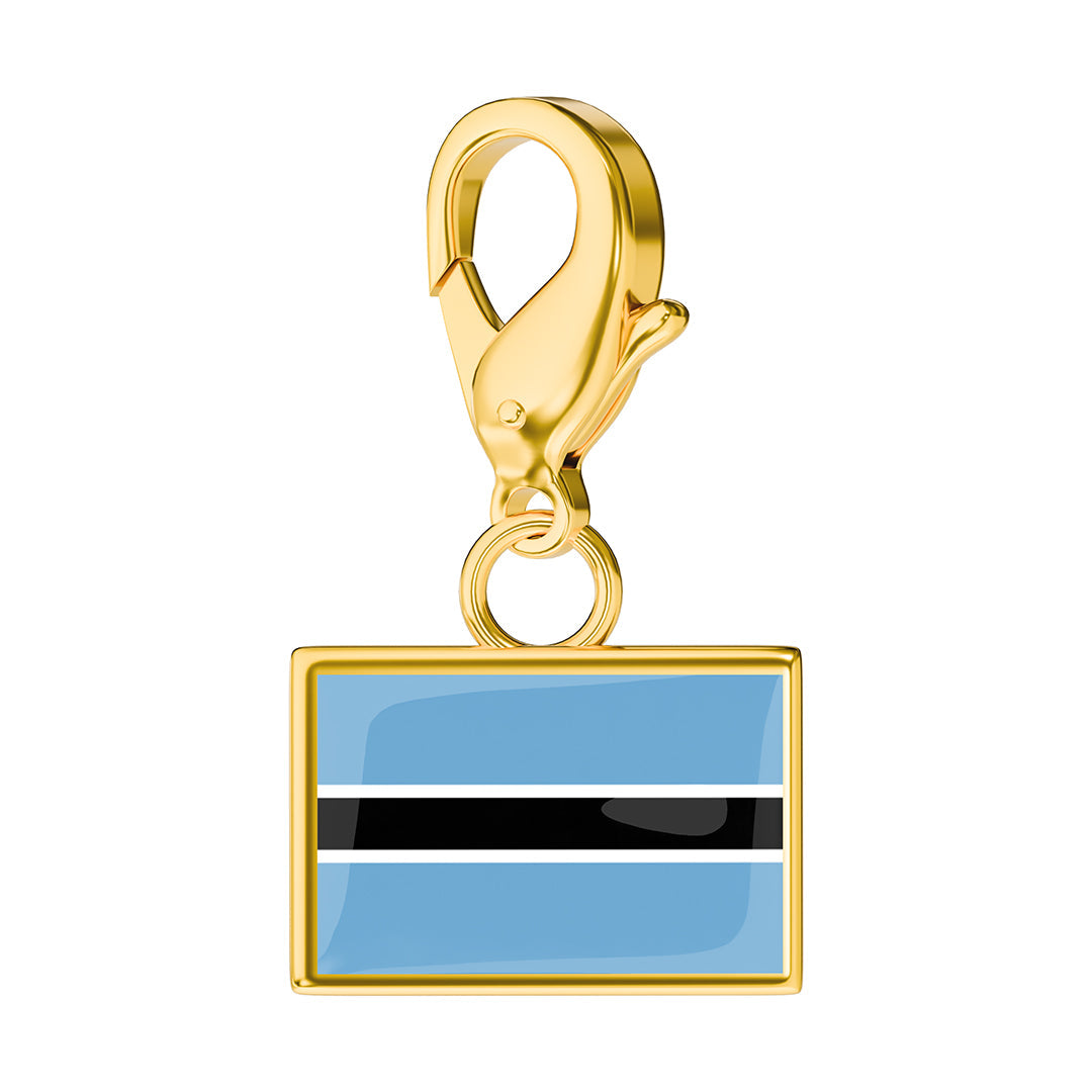 Flag & Map Charms Set