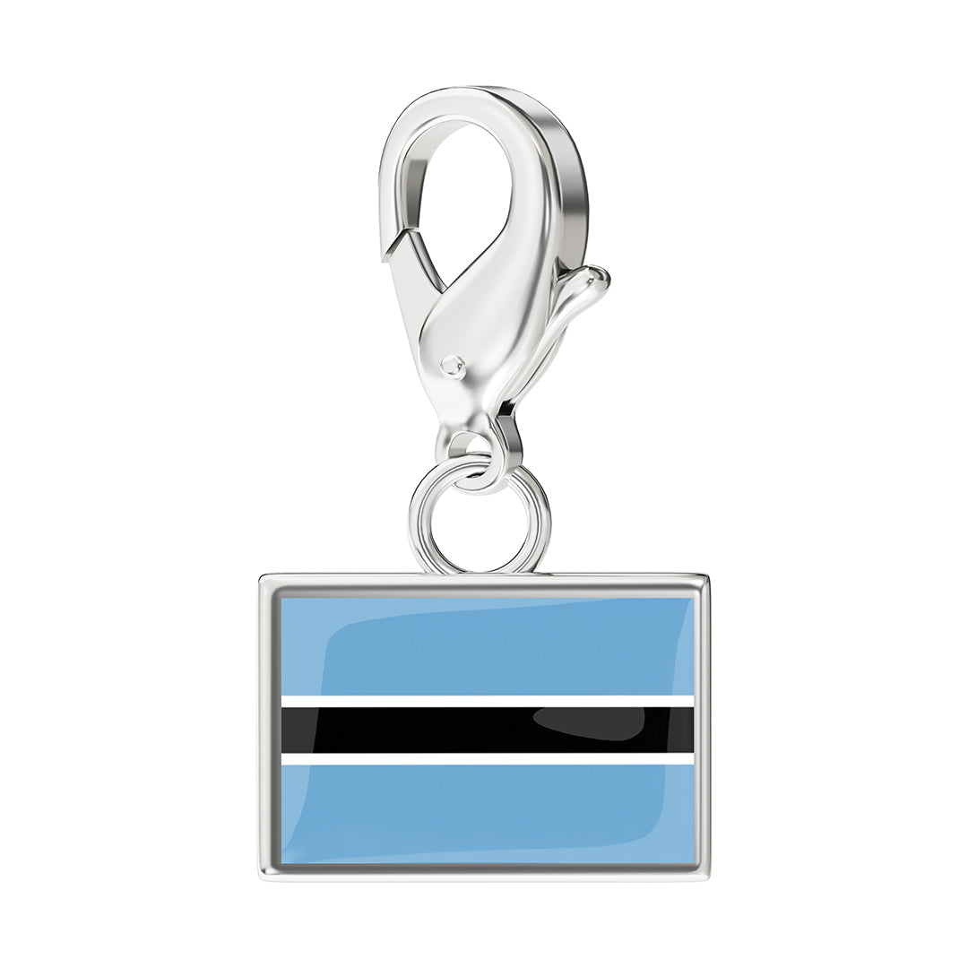 Flag & Map Charms Set