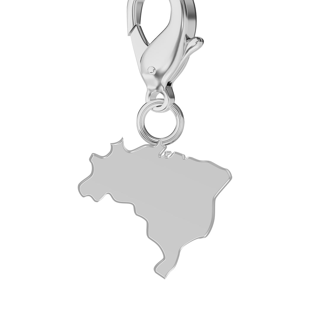 Flag & Map Charms Set