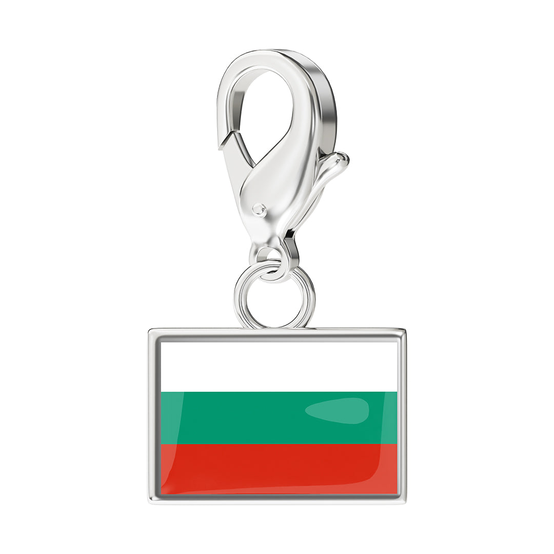 Flag & Map Charms Set
