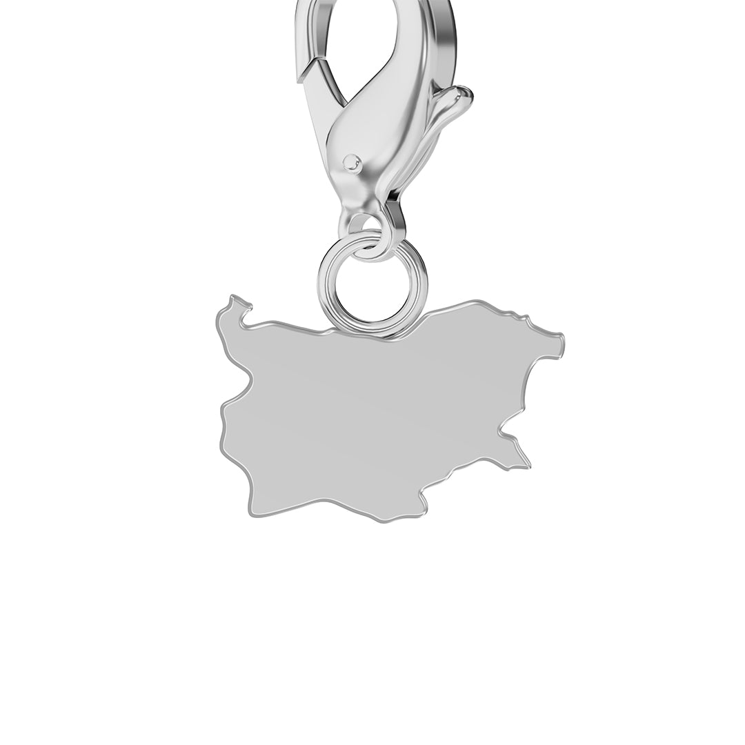 Flag & Map Charms Set