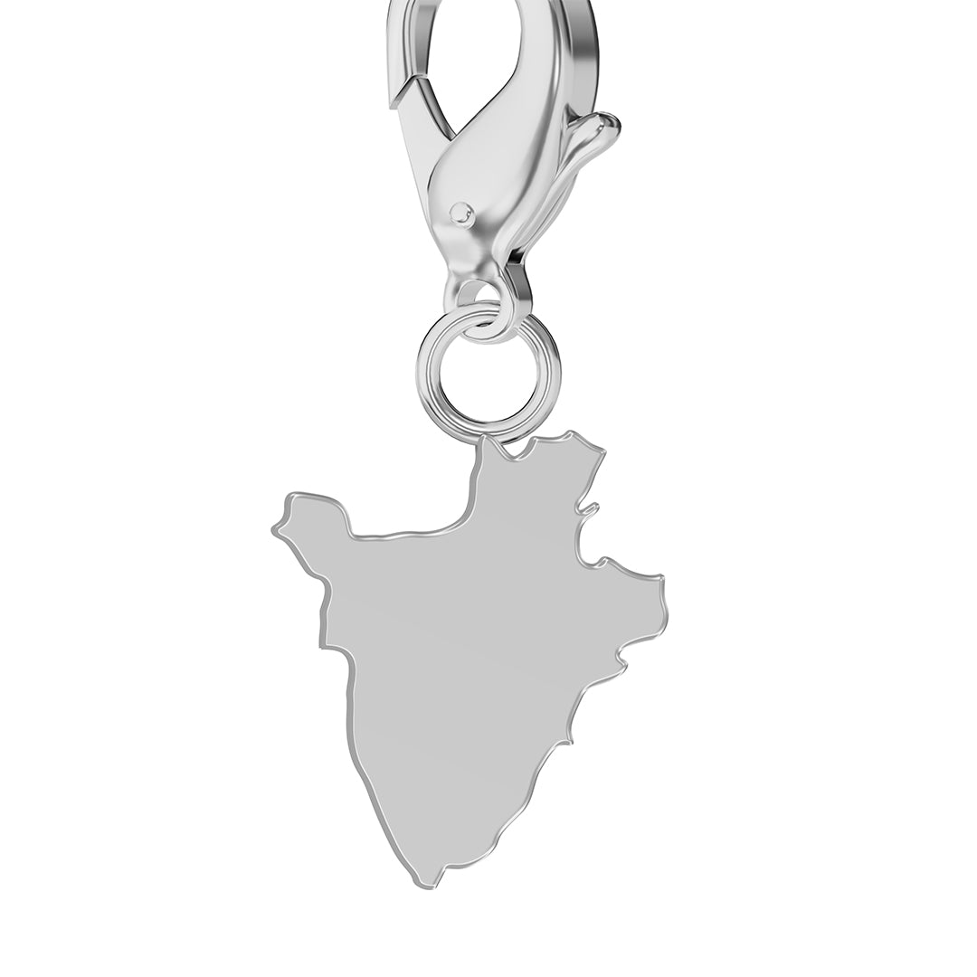 Flag & Map Charms Set