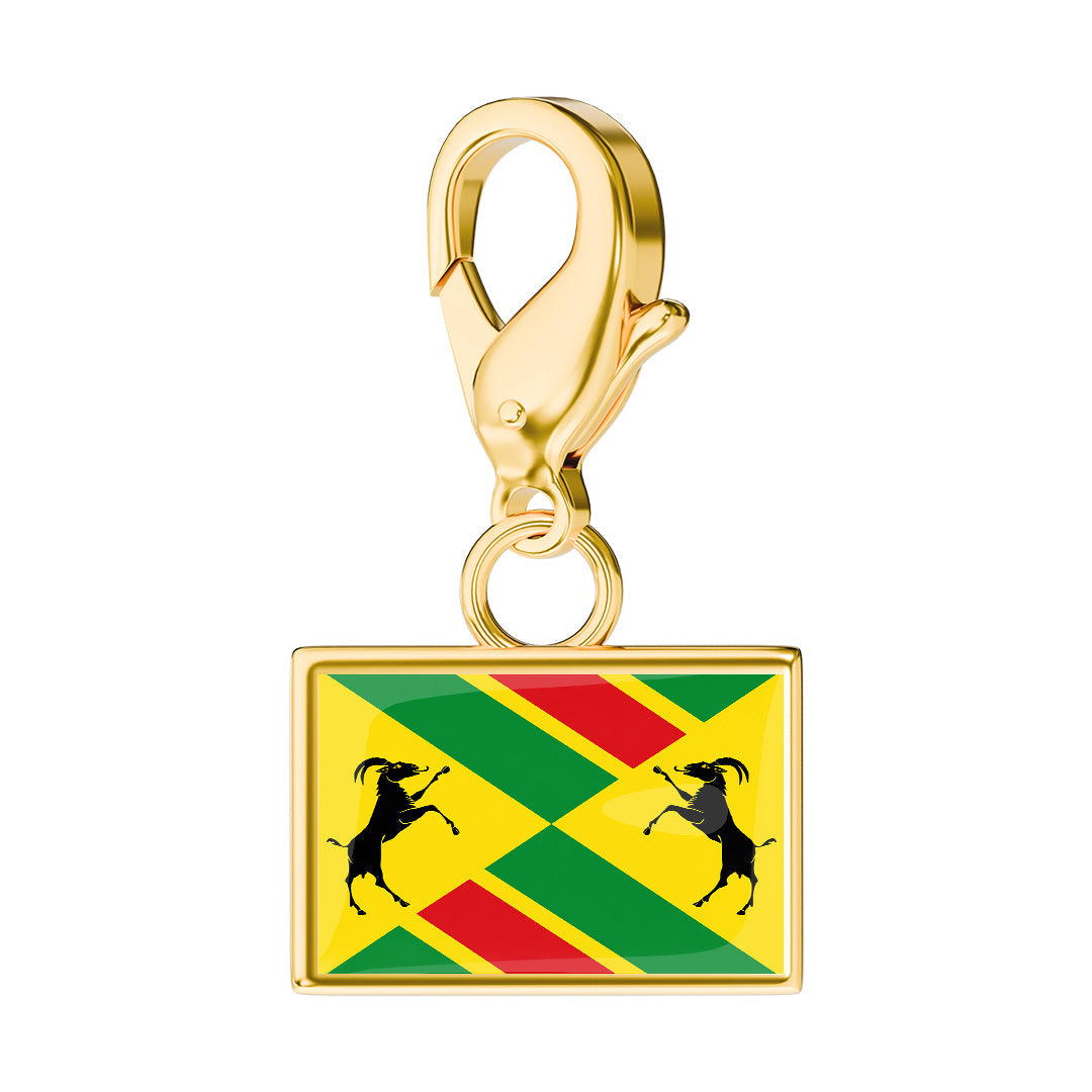 Flag & Map Charms Set (Pre-Order)