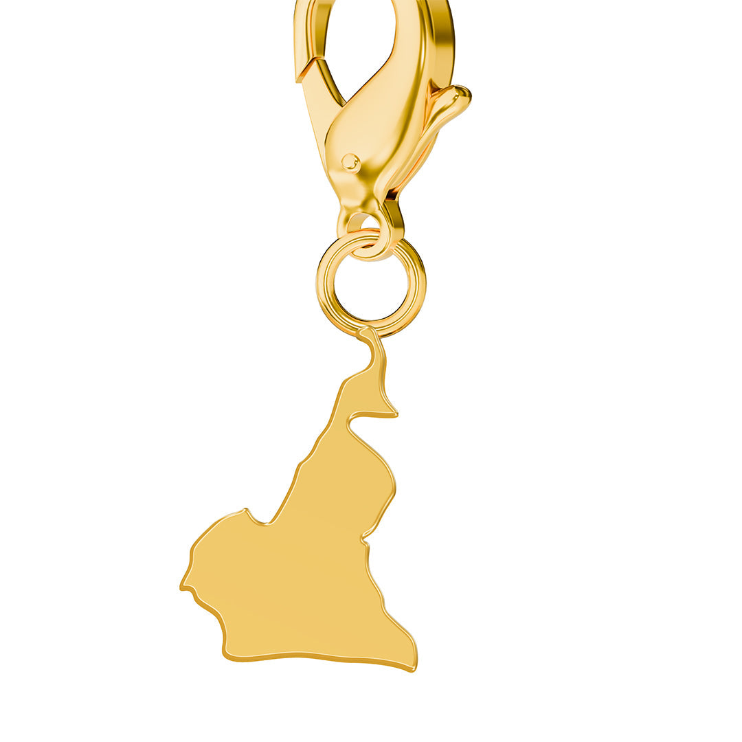 Flag & Map Charms Set