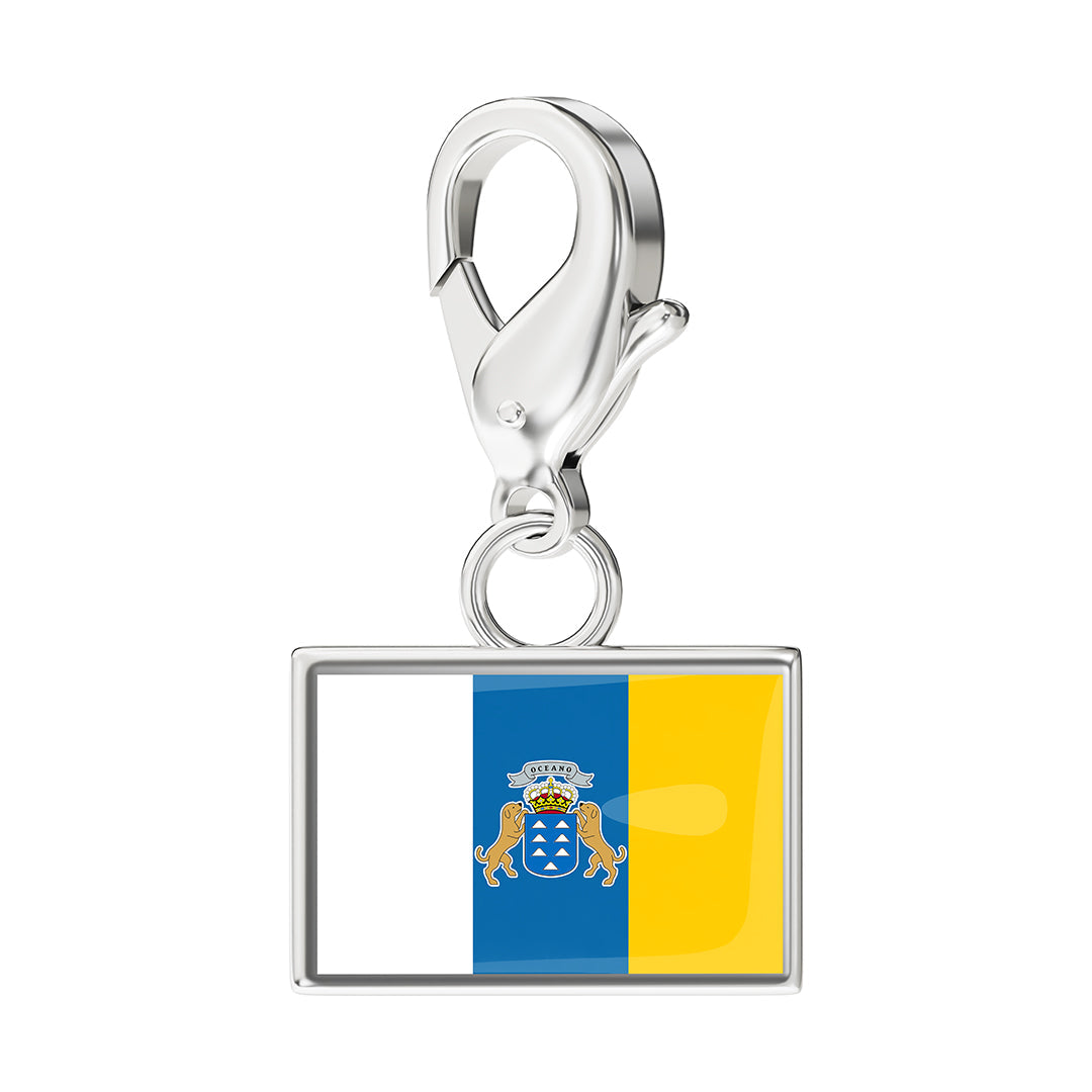 Flag & Map Charms Set