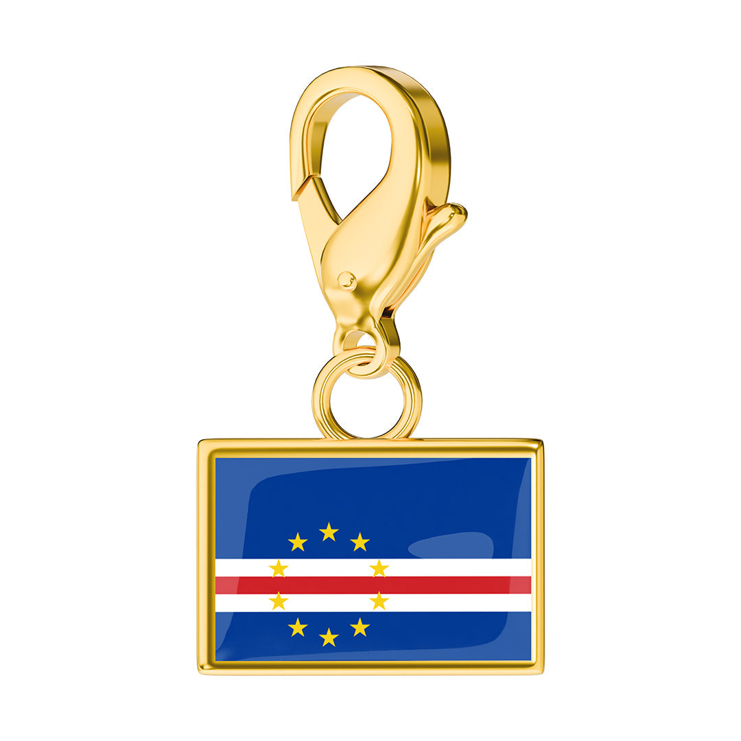 Flag & Map Charms Set