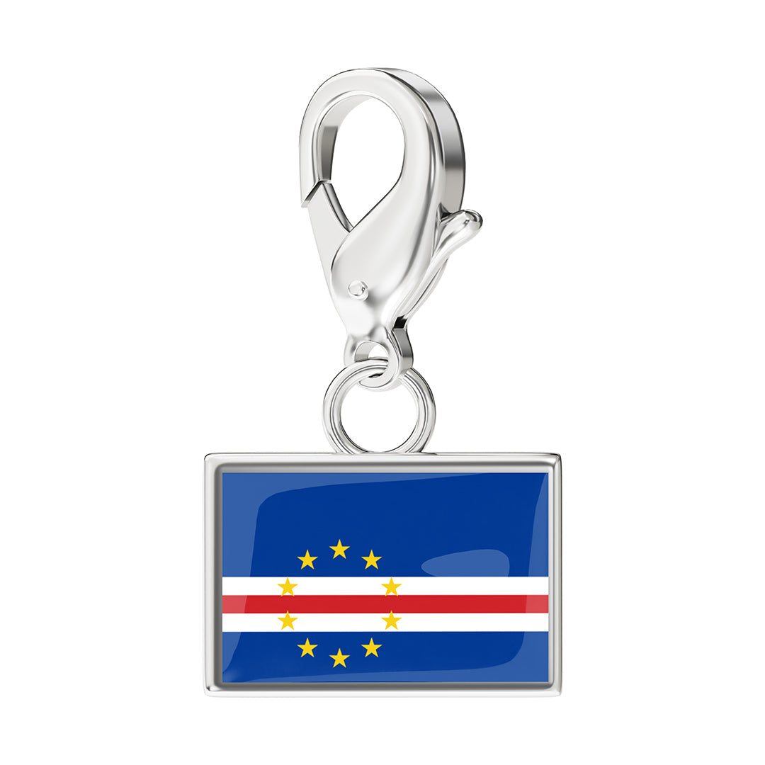 Flag & Map Charms Set