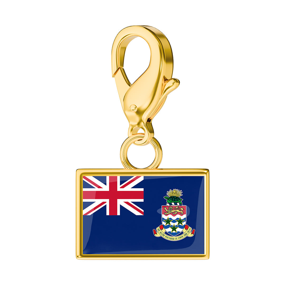 Flag & Map Charms Set