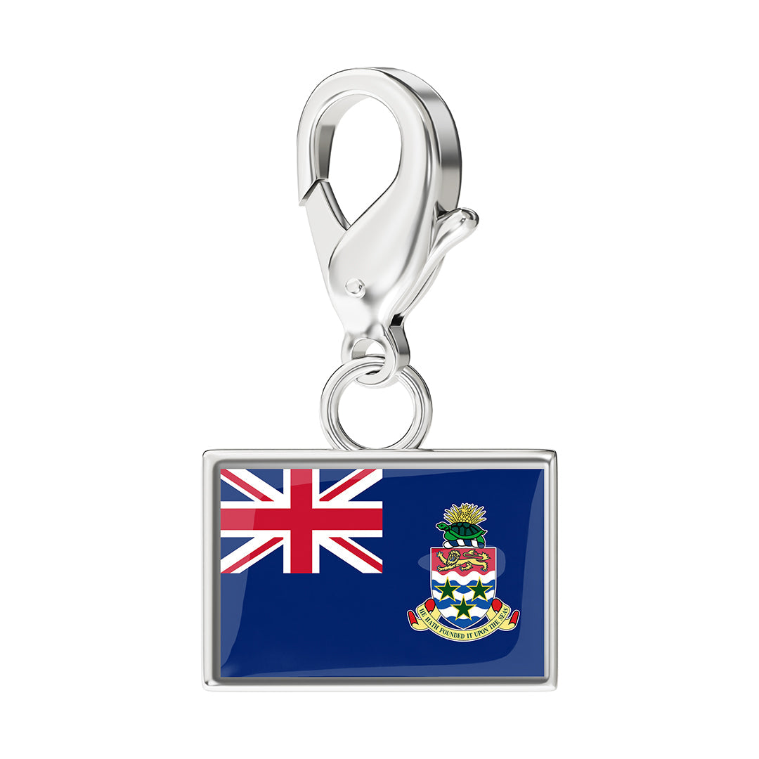 Flag & Map Charms Set