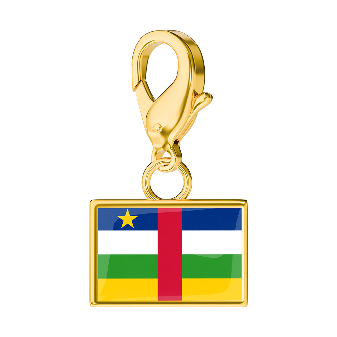 Flag & Map Charms Set