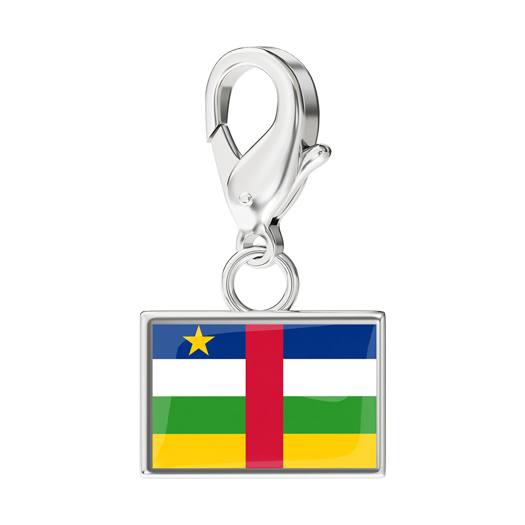 Flag & Map Charms Set