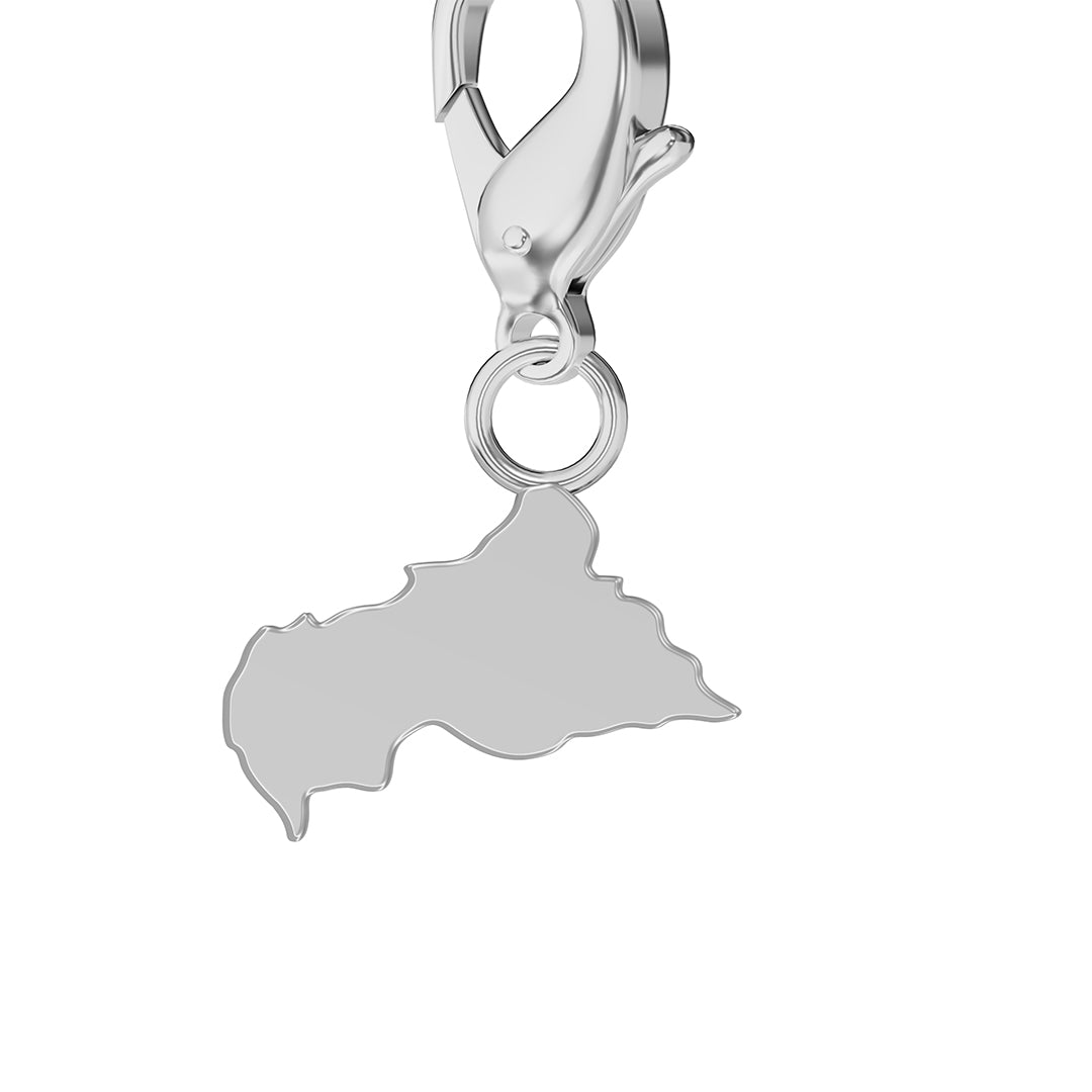 Flag & Map Charms Set