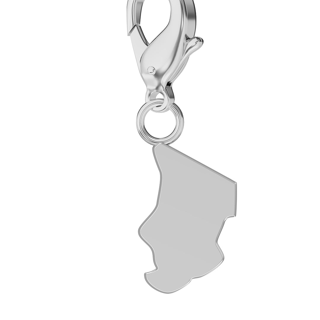 Flag & Map Charms Set