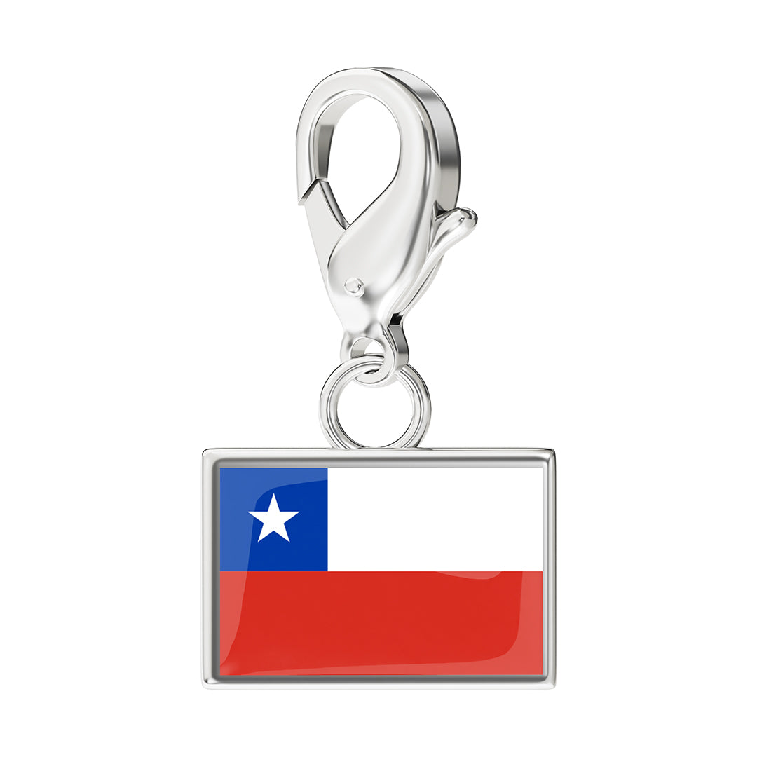 Flag & Map Charms Set