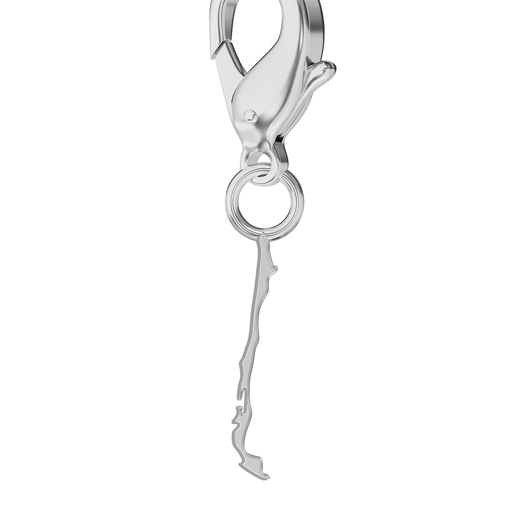 Flag & Map Charms Set