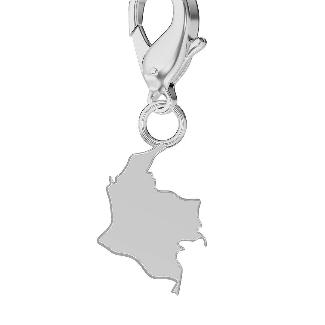 Flag & Map Charms Set