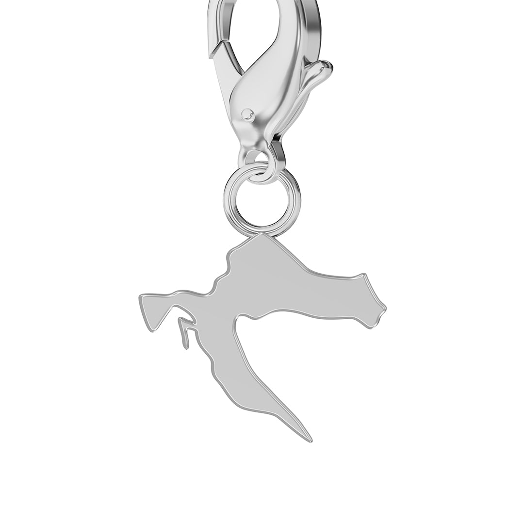 Flag & Map Charms Set