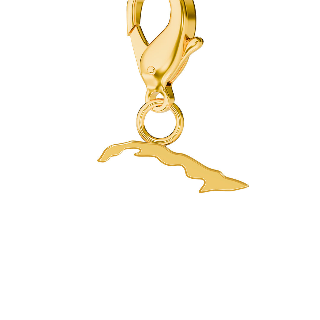 Flag & Map Charms Set