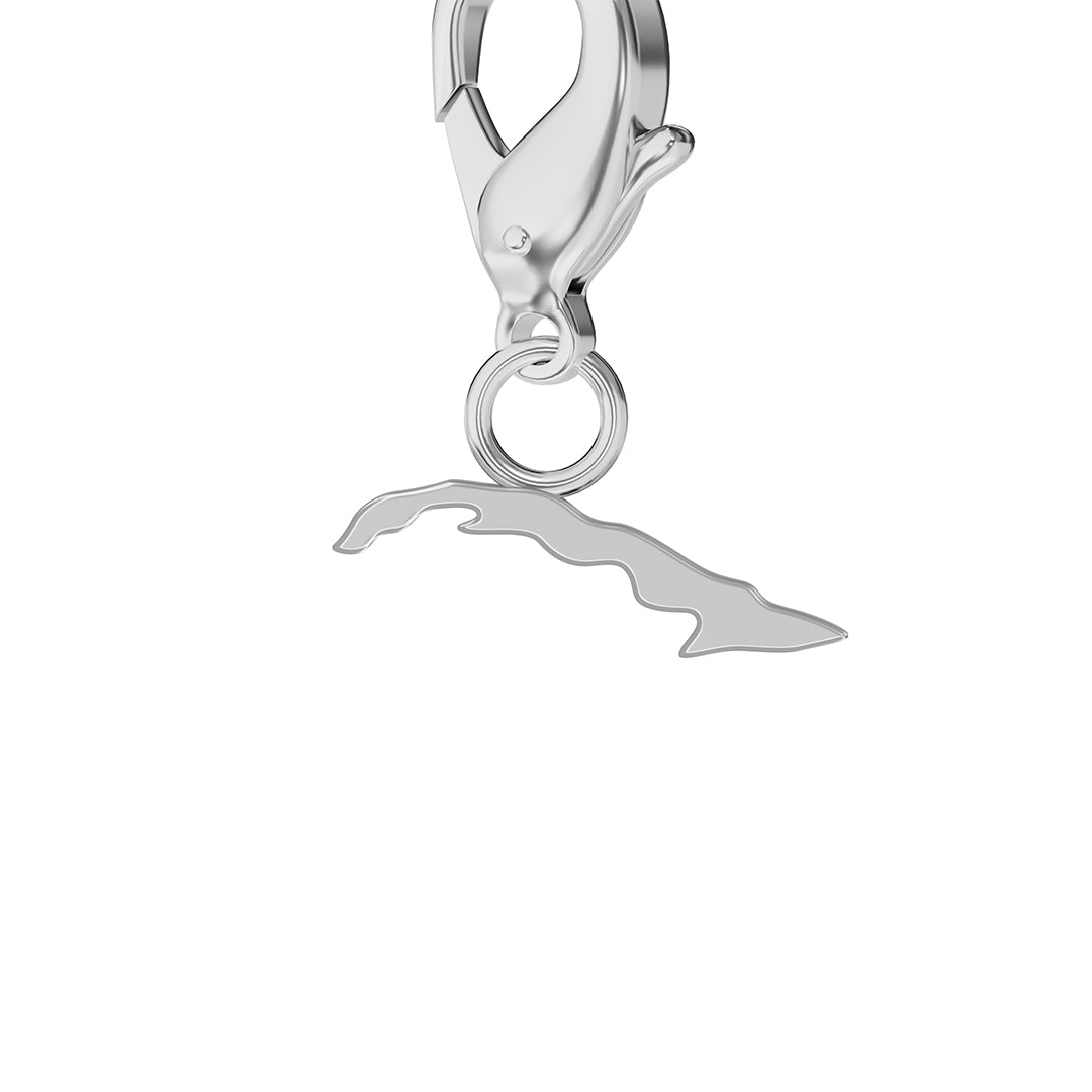 Flag & Map Charms Set