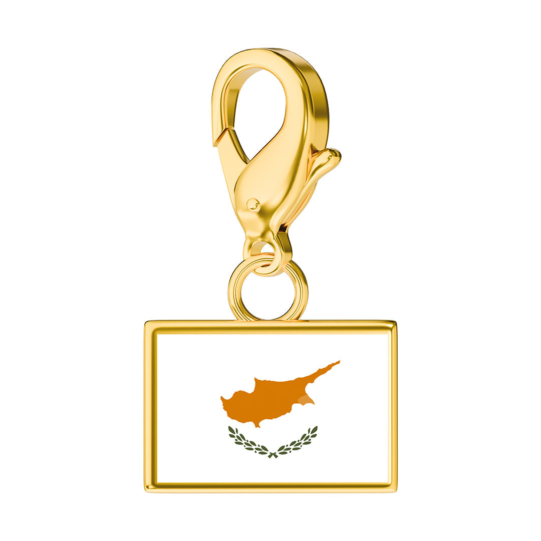 Flag & Map Charms Set