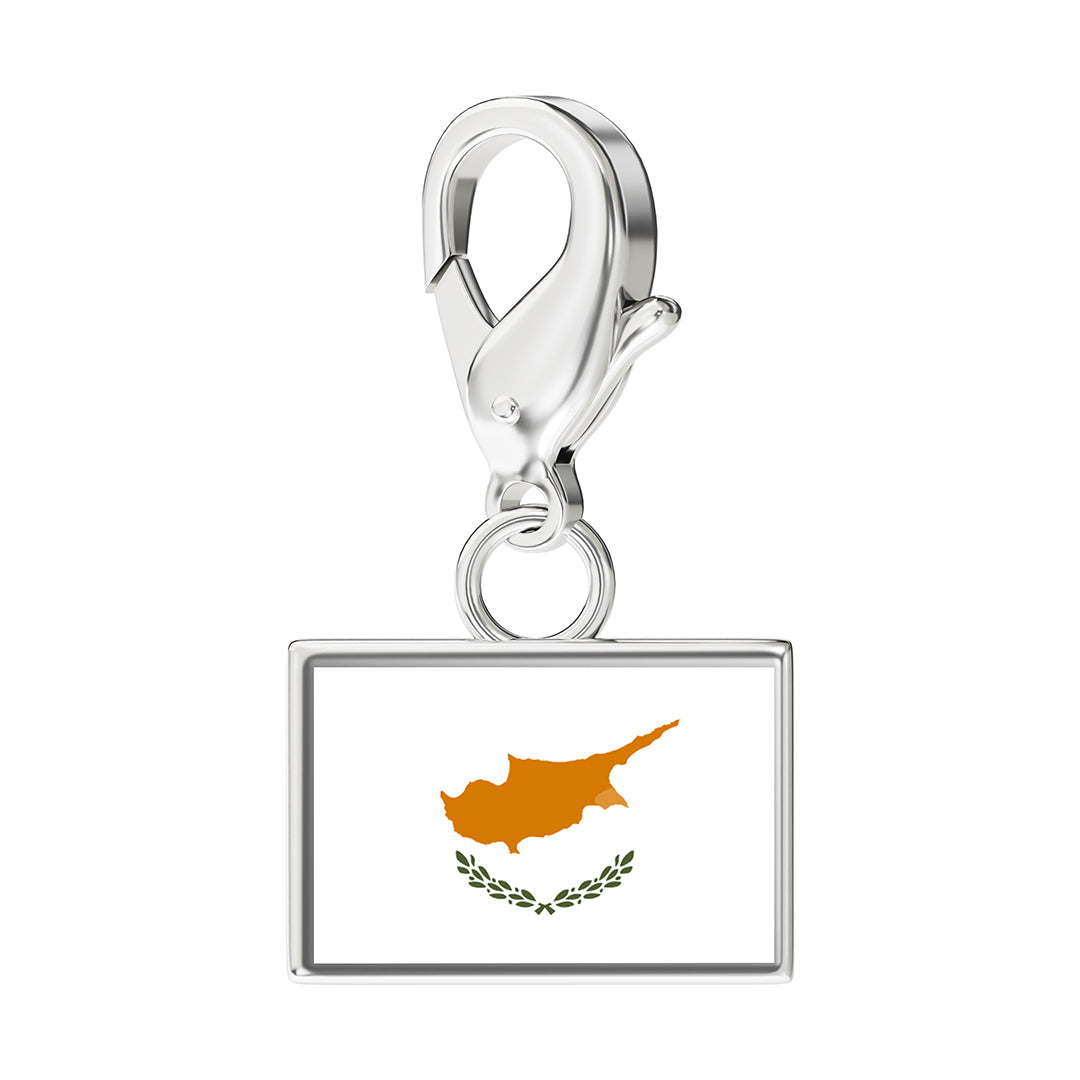 Flag & Map Charms Set