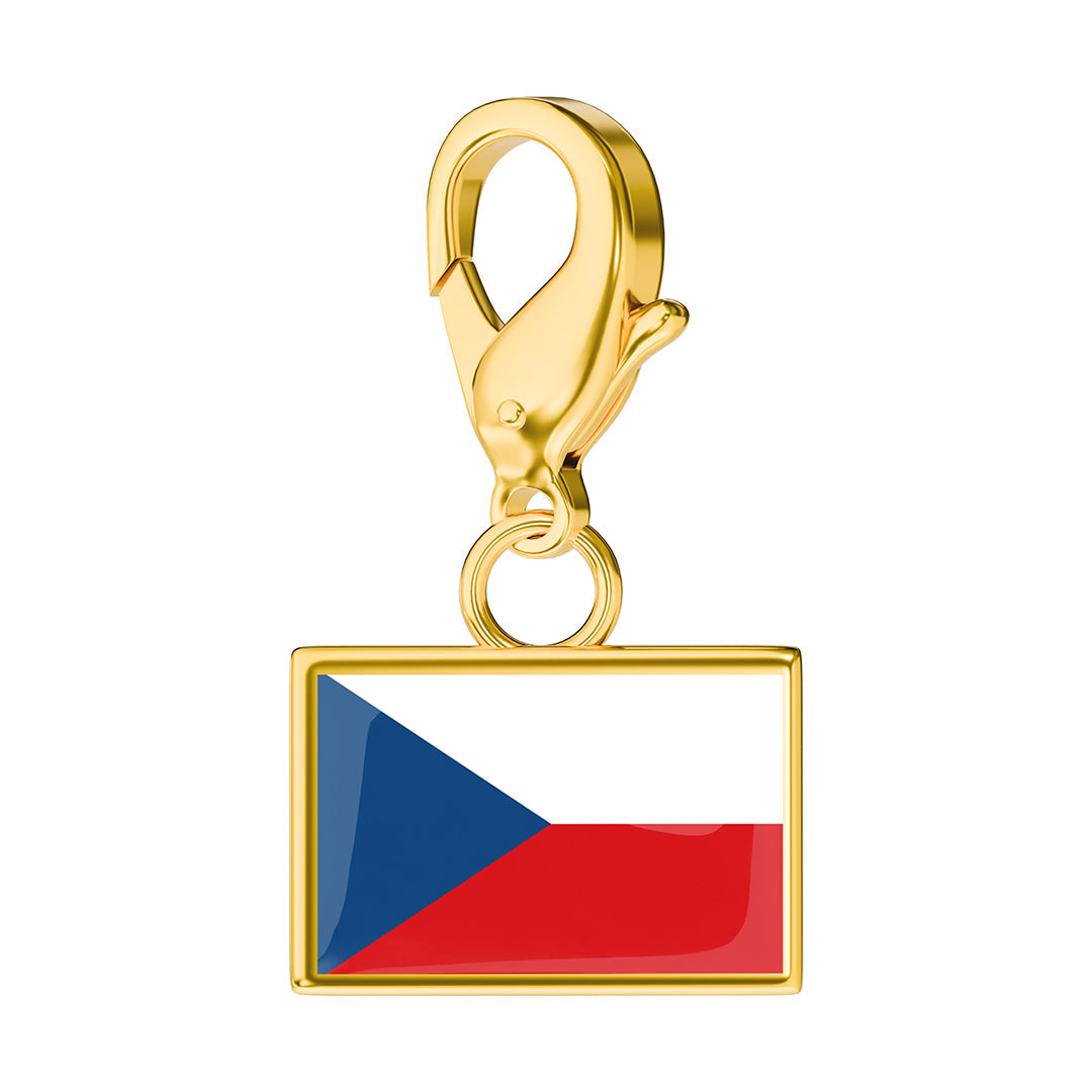Flag & Map Charms Set