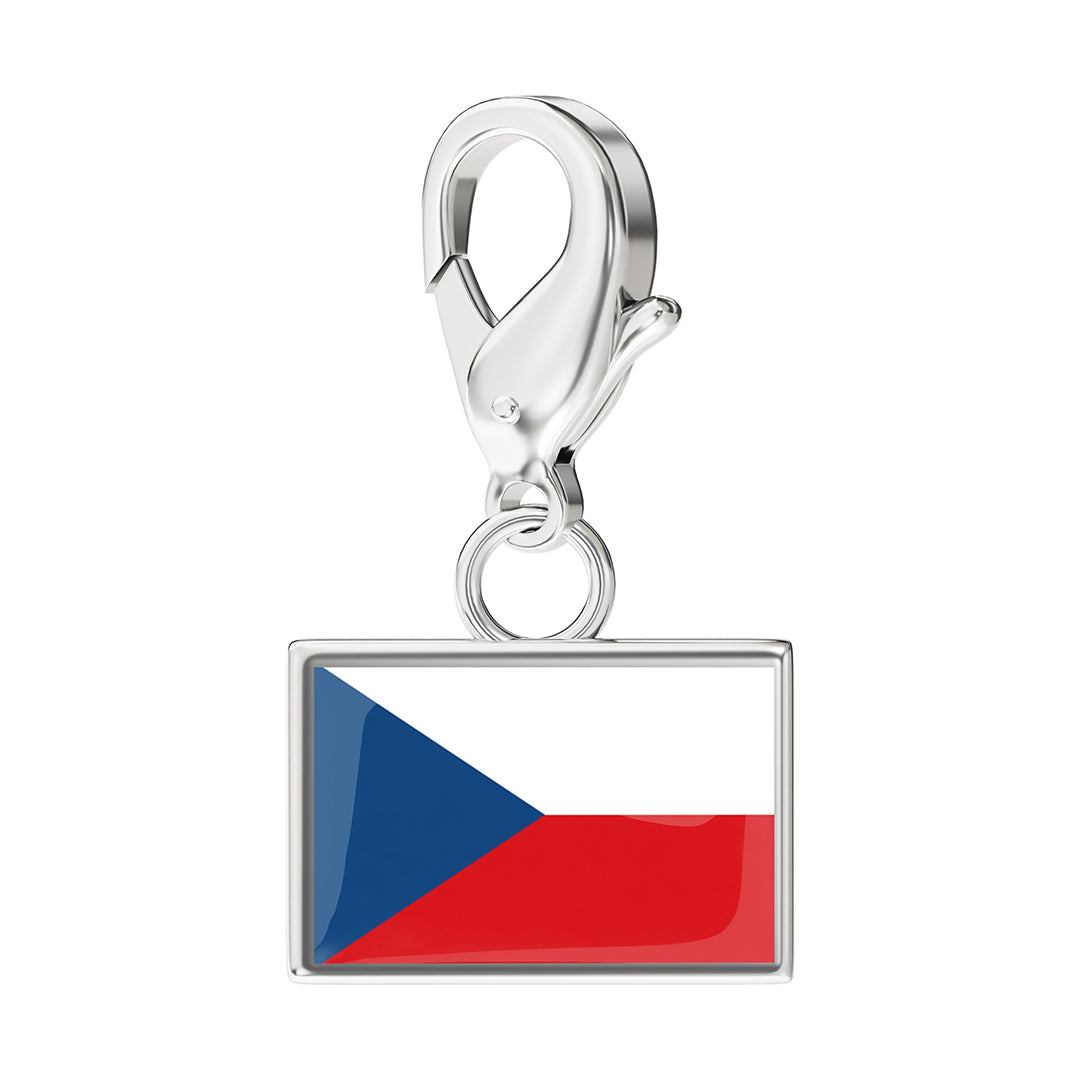 Flag & Map Charms Set