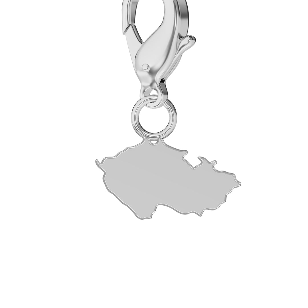 Flag & Map Charms Set